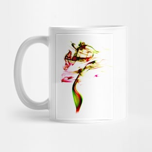 Unique and organic Smoke Art Abstract design Mug